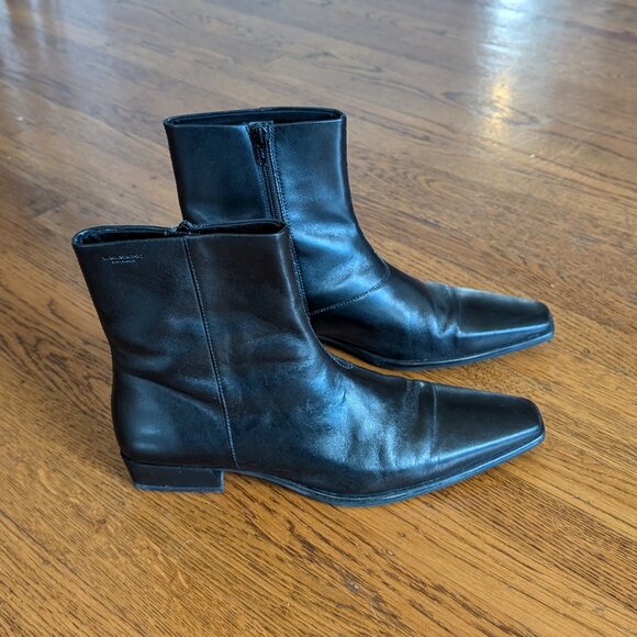 Vagabond Nella Leather Bootie - Picture 1 of 6